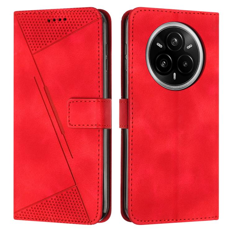 Dream Triangle Leather Phone Case with Lanyard, For Realme 16T 5G, For Realme P4 Power 5G, For Realme 16 5G, For Realme 16 Pro+ 5G, For Realme 16 Pro 5G, For Realme C85 5G / 15x 5G India, For Realme C85 Pro 4G, For Realme 15T 5G                        ...