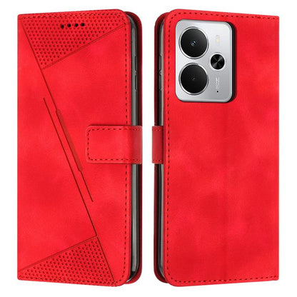 Dream Triangle Leather Phone Case with Lanyard, For Realme 16T 5G, For Realme P4 Power 5G, For Realme 16 5G, For Realme 16 Pro+ 5G, For Realme 16 Pro 5G, For Realme C85 5G / 15x 5G India, For Realme C85 Pro 4G, For Realme 15T 5G                        ...
