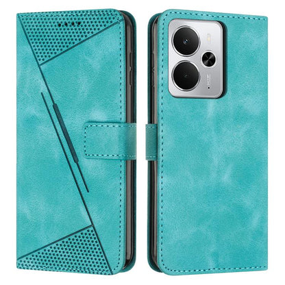 Dream Triangle Leather Phone Case with Lanyard, For Realme 16T 5G, For Realme P4 Power 5G, For Realme 16 5G, For Realme 16 Pro+ 5G, For Realme 16 Pro 5G, For Realme C85 5G / 15x 5G India, For Realme C85 Pro 4G, For Realme 15T 5G                        ...