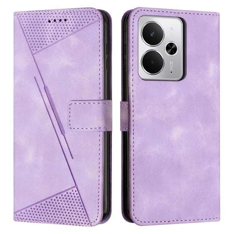 Dream Triangle Leather Phone Case with Lanyard, For Realme 16T 5G, For Realme P4 Power 5G, For Realme 16 5G, For Realme 16 Pro+ 5G, For Realme 16 Pro 5G, For Realme C85 5G / 15x 5G India, For Realme C85 Pro 4G, For Realme 15T 5G                        ...