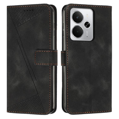 Dream Triangle Leather Phone Case with Lanyard, For Realme 16T 5G, For Realme P4 Power 5G, For Realme 16 5G, For Realme 16 Pro+ 5G, For Realme 16 Pro 5G, For Realme C85 5G / 15x 5G India, For Realme C85 Pro 4G, For Realme 15T 5G                        ...