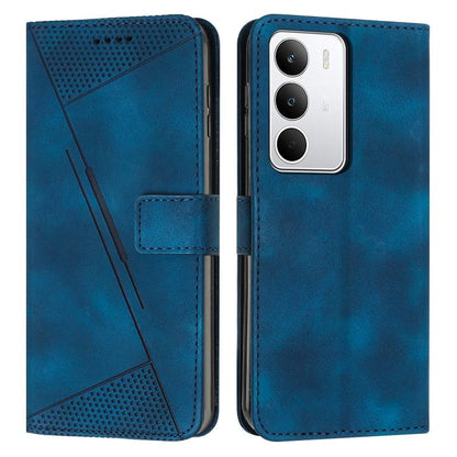 Dream Triangle Leather Phone Case with Lanyard, For Realme 16T 5G, For Realme P4 Power 5G, For Realme 16 5G, For Realme 16 Pro+ 5G, For Realme 16 Pro 5G, For Realme C85 5G / 15x 5G India, For Realme C85 Pro 4G, For Realme 15T 5G                        ...