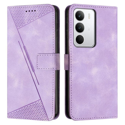 Dream Triangle Leather Phone Case with Lanyard, For Realme 16T 5G, For Realme P4 Power 5G, For Realme 16 5G, For Realme 16 Pro+ 5G, For Realme 16 Pro 5G, For Realme C85 5G / 15x 5G India, For Realme C85 Pro 4G, For Realme 15T 5G                        ...