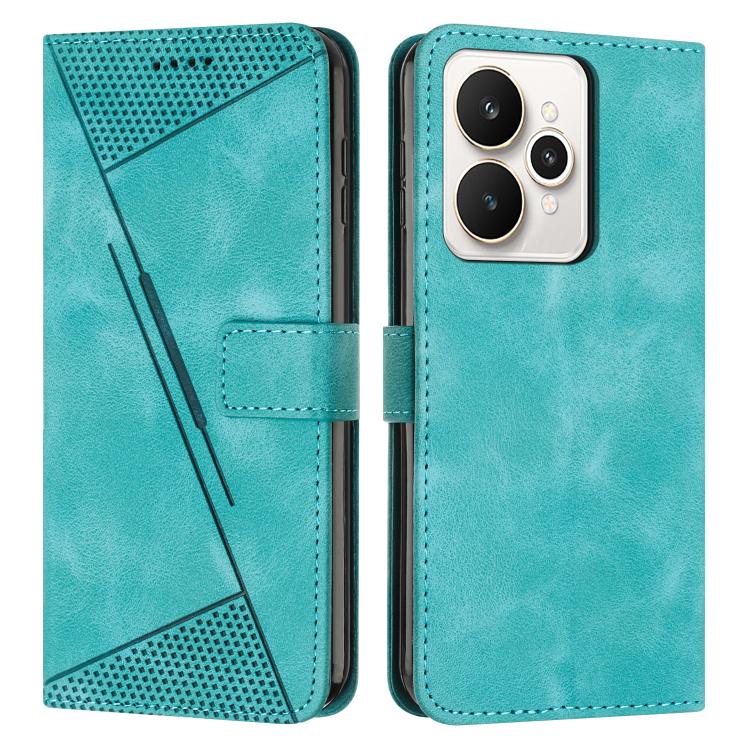 Dream Triangle Leather Phone Case with Lanyard, For Realme 16T 5G, For Realme P4 Power 5G, For Realme 16 5G, For Realme 16 Pro+ 5G, For Realme 16 Pro 5G, For Realme C85 5G / 15x 5G India, For Realme C85 Pro 4G, For Realme 15T 5G                        ...