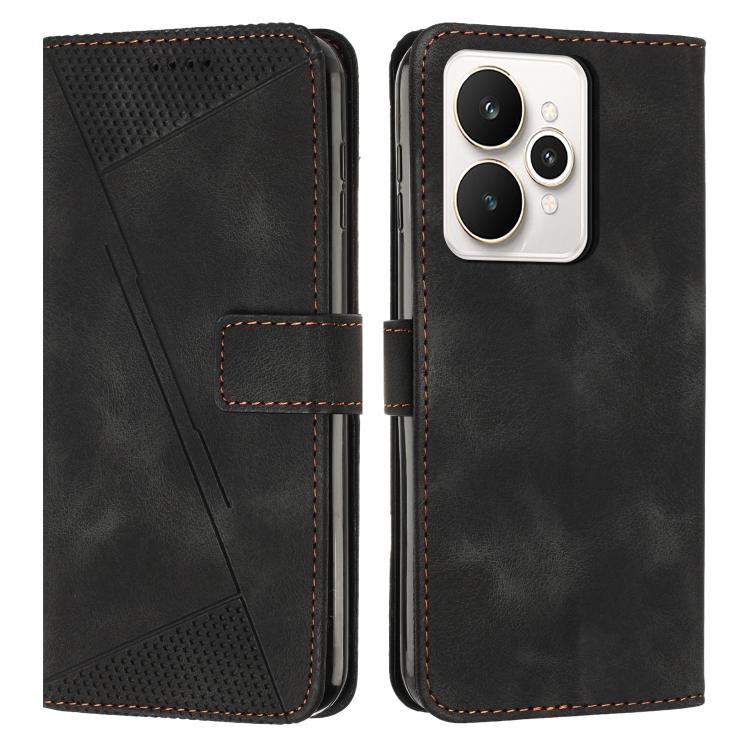 Dream Triangle Leather Phone Case with Lanyard, For Realme 16T 5G, For Realme P4 Power 5G, For Realme 16 5G, For Realme 16 Pro+ 5G, For Realme 16 Pro 5G, For Realme C85 5G / 15x 5G India, For Realme C85 Pro 4G, For Realme 15T 5G                        ...