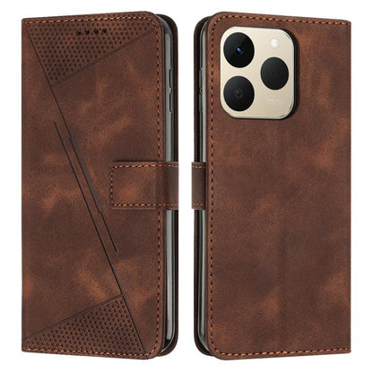 Dream Triangle Leather Phone Case with Lanyard, For Realme 16T 5G, For Realme P4 Power 5G, For Realme 16 5G, For Realme 16 Pro+ 5G, For Realme 16 Pro 5G, For Realme C85 5G / 15x 5G India, For Realme C85 Pro 4G, For Realme 15T 5G                        ...