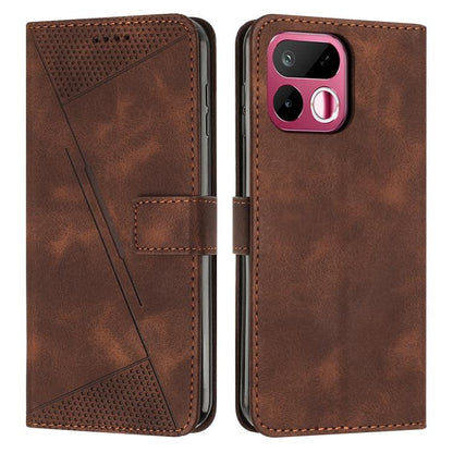 Dream Triangle Leather Phone Case with Lanyard, For Realme 16T 5G, For Realme P4 Power 5G, For Realme 16 5G, For Realme 16 Pro+ 5G, For Realme 16 Pro 5G, For Realme C85 5G / 15x 5G India, For Realme C85 Pro 4G, For Realme 15T 5G                        ...