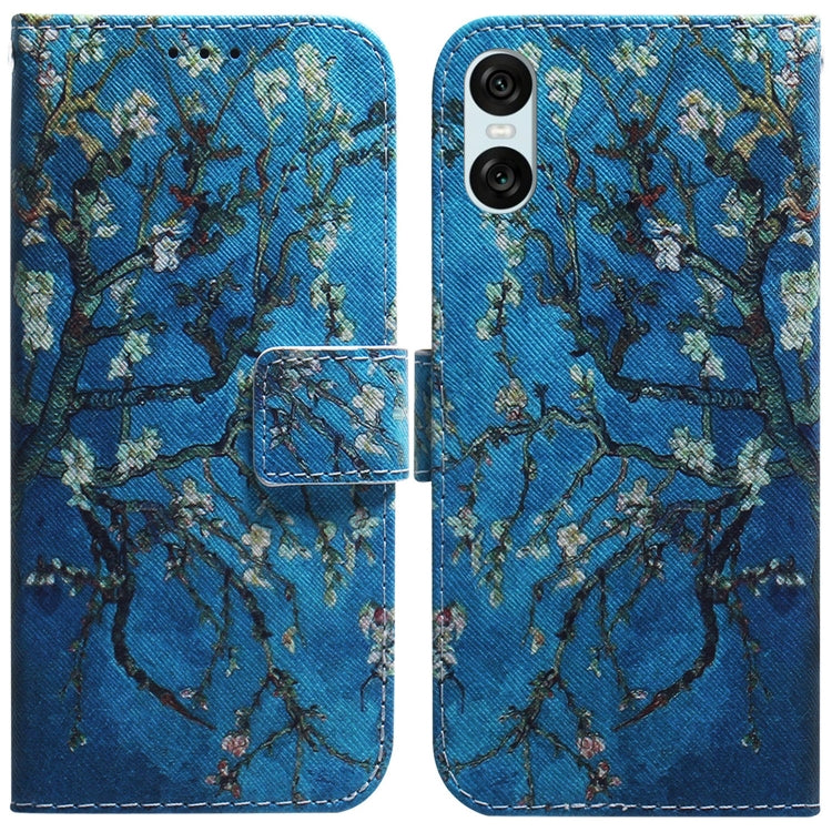 Coloured Drawing Flip Leather Phone Case
