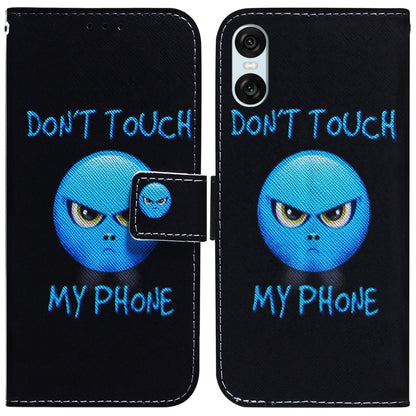 Coloured Drawing Flip Leather Phone Case