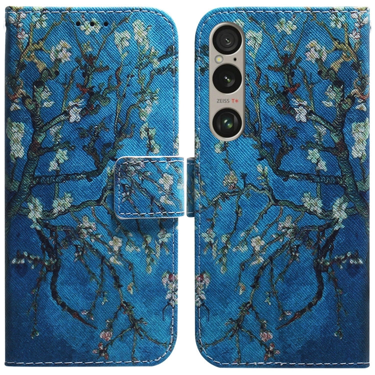Coloured Drawing Flip Leather Phone Case