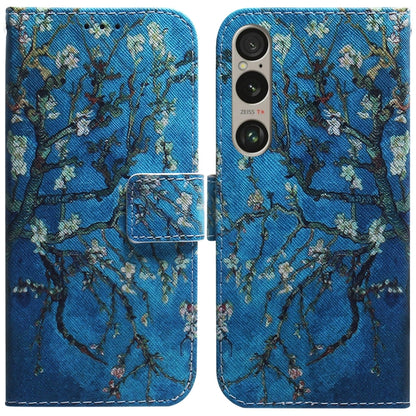 Coloured Drawing Flip Leather Phone Case