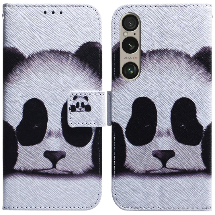 Coloured Drawing Flip Leather Phone Case