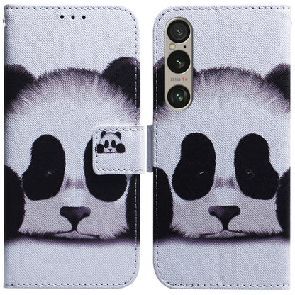 Coloured Drawing Flip Leather Phone Case