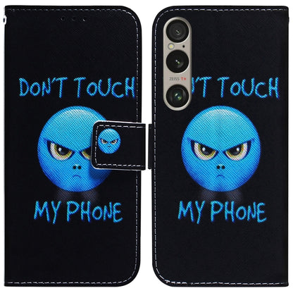 Coloured Drawing Flip Leather Phone Case
