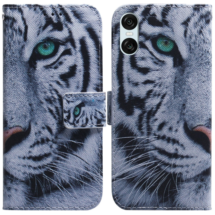 Coloured Drawing Flip Leather Phone Case