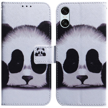Coloured Drawing Flip Leather Phone Case