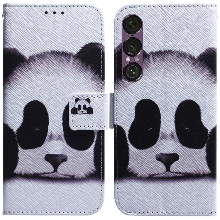 Coloured Drawing Flip Leather Phone Case