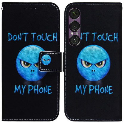 Coloured Drawing Flip Leather Phone Case