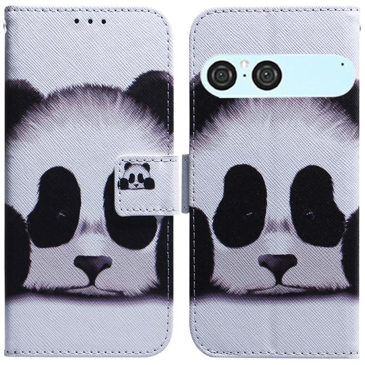 Coloured Drawing Flip Leather Phone Case