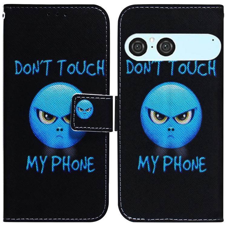 Coloured Drawing Flip Leather Phone Case