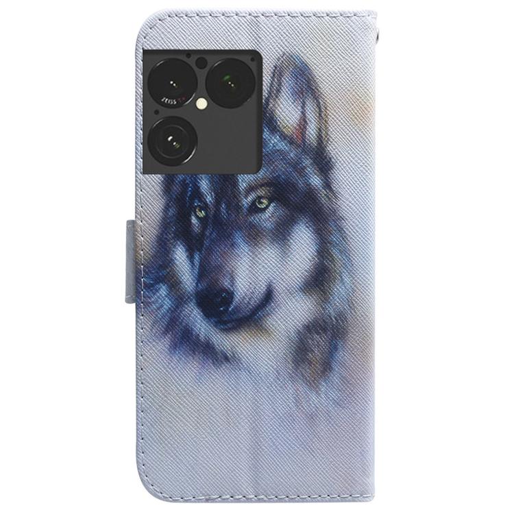 Coloured Drawing Flip Leather Phone Case, For Sony Xperia 1 VIII, For Sony Xperia 10 VII, For Sony Xperia 1 VII, For Sony Xperia 10 VI, For Sony Xperia 1 VI, For Sony Xperia 5 VI, For Sony Xperia 5 V