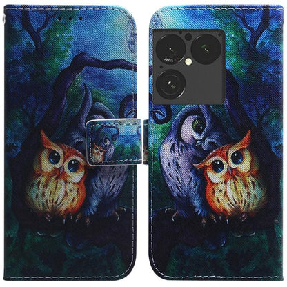 Coloured Drawing Flip Leather Phone Case, For Sony Xperia 1 VIII, For Sony Xperia 10 VII, For Sony Xperia 1 VII, For Sony Xperia 10 VI, For Sony Xperia 1 VI, For Sony Xperia 5 VI, For Sony Xperia 5 V
