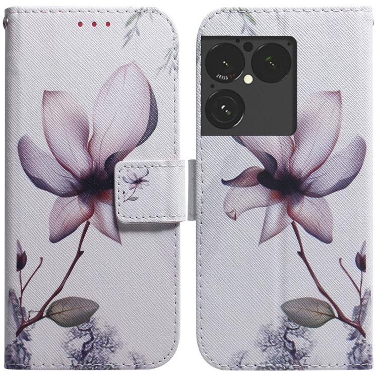 Coloured Drawing Flip Leather Phone Case, For Sony Xperia 1 VIII, For Sony Xperia 10 VII, For Sony Xperia 1 VII, For Sony Xperia 10 VI, For Sony Xperia 1 VI, For Sony Xperia 5 VI, For Sony Xperia 5 V