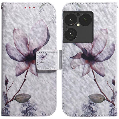Coloured Drawing Flip Leather Phone Case, For Sony Xperia 1 VIII, For Sony Xperia 10 VII, For Sony Xperia 1 VII, For Sony Xperia 10 VI, For Sony Xperia 1 VI, For Sony Xperia 5 VI, For Sony Xperia 5 V