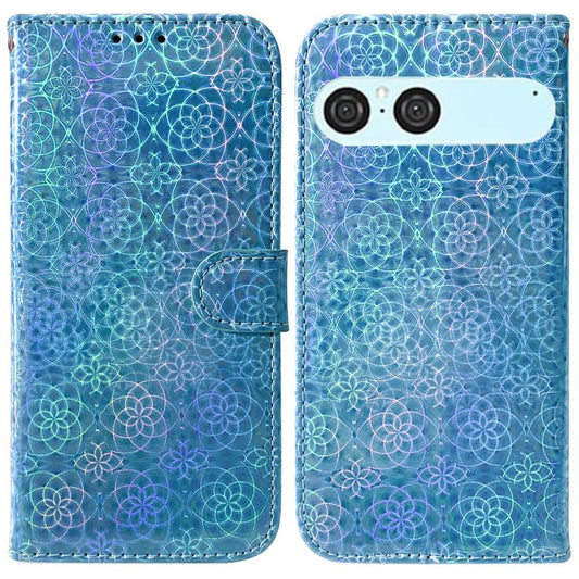 Colorful Magnetic Buckle Leather Phone Case