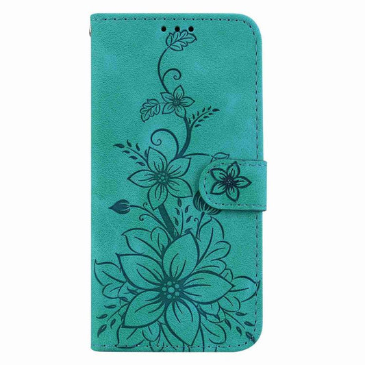 Lily Embossed Leather Phone Case, For Google Pixel 10a, For Google Pixel 9a, For Google Pixel 9 Pro, For Google Pixel 9, For Google Pixel 8a, For Google Pixel 8 Pro, For Google Pixel 8, For Google Pixel 7a, For Google Pixel 7 Pro, For Google Pixel 7   ...