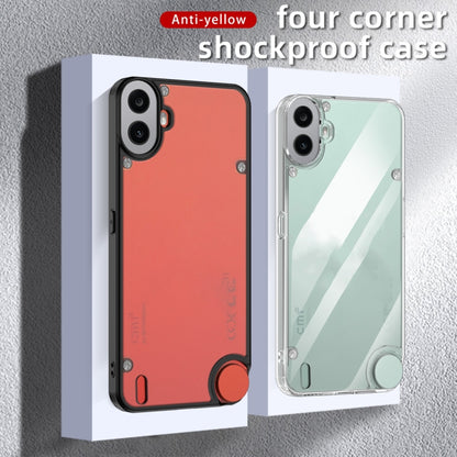 Armor Clear TPU Hard PC Phone Case, For Nothing CMF Phone 1, For Nothing Phone 2