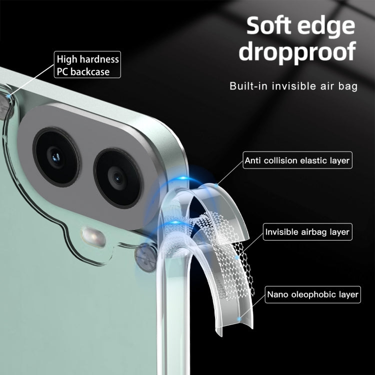 Armor Clear TPU Hard PC Phone Case, For Nothing CMF Phone 1, For Nothing Phone 2