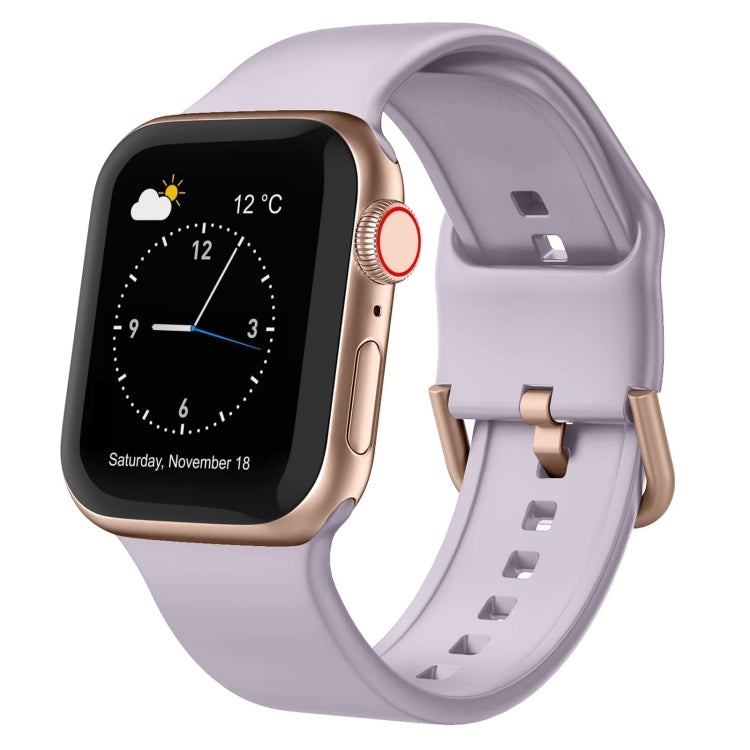 Pin Buckle Silicone Watch Band, For Apple Watch SE 2023 40mm, For Apple Watch Ultra 2 49mm, For Apple Watch Series 9 45mm, For Apple Watch Series 9 41mm