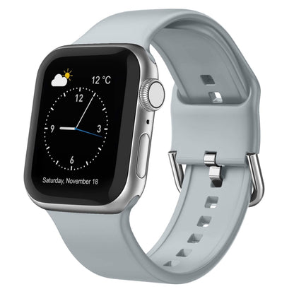 Pin Buckle Silicone Watch Band, For Apple Watch SE 2023 40mm, For Apple Watch Ultra 2 49mm, For Apple Watch Series 9 45mm, For Apple Watch Series 9 41mm
