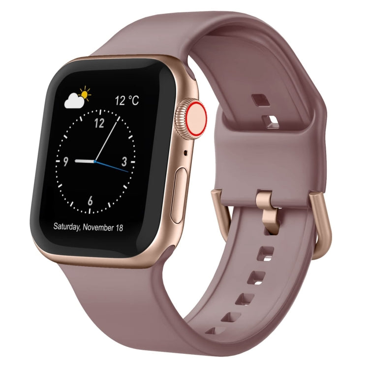 Pin Buckle Silicone Watch Band, For Apple Watch SE 2023 40mm, For Apple Watch Ultra 2 49mm, For Apple Watch Series 9 45mm, For Apple Watch Series 9 41mm