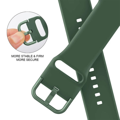 Pin Buckle Silicone Watch Band, For Apple Watch SE 2023 40mm, For Apple Watch Ultra 2 49mm, For Apple Watch Series 9 45mm, For Apple Watch Series 9 41mm