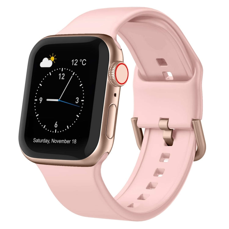 Pin Buckle Silicone Watch Band, For Apple Watch SE 2023 40mm, For Apple Watch Ultra 2 49mm, For Apple Watch Series 9 45mm, For Apple Watch Series 9 41mm
