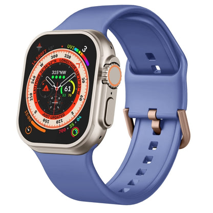 Pin Buckle Silicone Watch Band, For Apple Watch SE 2023 40mm, For Apple Watch Ultra 2 49mm, For Apple Watch Series 9 45mm, For Apple Watch Series 9 41mm