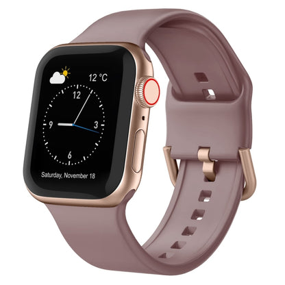 Pin Buckle Silicone Watch Band, For Apple Watch SE 2023 40mm, For Apple Watch Ultra 2 49mm, For Apple Watch Series 9 45mm, For Apple Watch Series 9 41mm