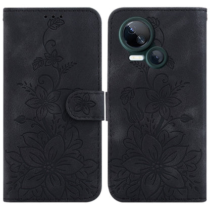 Lily Embossed Leather Phone Case, For Tecno Pova 5 Pro, For Tecno Pova Neo 3, For Tecno Pova 5, For Tecno Camon 20 Premier 5G, For Tecno Camon 20 Pro 5G, For Tecno Camon 20 Pro 4G / Camon 20, For Tecno Spark 10 5G, For Tecno Spark 10 4G / Spark 10C    ...