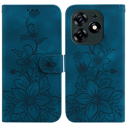 Lily Embossed Leather Phone Case, For Tecno Pova 5 Pro, For Tecno Pova Neo 3, For Tecno Pova 5, For Tecno Camon 20 Premier 5G, For Tecno Camon 20 Pro 5G, For Tecno Camon 20 Pro 4G / Camon 20, For Tecno Spark 10 5G, For Tecno Spark 10 4G / Spark 10C    ...