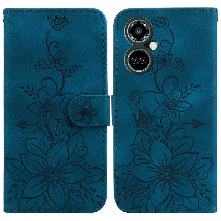 Lily Embossed Leather Phone Case, For Tecno Pova 5 Pro, For Tecno Pova Neo 3, For Tecno Pova 5, For Tecno Camon 20 Premier 5G, For Tecno Camon 20 Pro 5G, For Tecno Camon 20 Pro 4G / Camon 20, For Tecno Spark 10 5G, For Tecno Spark 10 4G / Spark 10C    ...