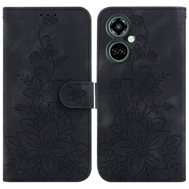 Lily Embossed Leather Phone Case, For Tecno Pova 5 Pro, For Tecno Pova Neo 3, For Tecno Pova 5, For Tecno Camon 20 Premier 5G, For Tecno Camon 20 Pro 5G, For Tecno Camon 20 Pro 4G / Camon 20, For Tecno Spark 10 5G, For Tecno Spark 10 4G / Spark 10C    ...