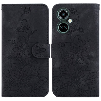 Lily Embossed Leather Phone Case, For Tecno Pova 5 Pro, For Tecno Pova Neo 3, For Tecno Pova 5, For Tecno Camon 20 Premier 5G, For Tecno Camon 20 Pro 5G, For Tecno Camon 20 Pro 4G / Camon 20, For Tecno Spark 10 5G, For Tecno Spark 10 4G / Spark 10C    ...