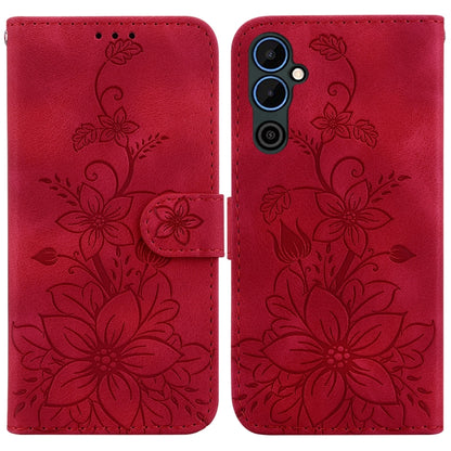 Lily Embossed Leather Phone Case, For Tecno Pova 5 Pro, For Tecno Pova Neo 3, For Tecno Pova 5, For Tecno Camon 20 Premier 5G, For Tecno Camon 20 Pro 5G, For Tecno Camon 20 Pro 4G / Camon 20, For Tecno Spark 10 5G, For Tecno Spark 10 4G / Spark 10C    ...