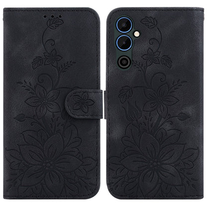 Lily Embossed Leather Phone Case, For Tecno Pova 5 Pro, For Tecno Pova Neo 3, For Tecno Pova 5, For Tecno Camon 20 Premier 5G, For Tecno Camon 20 Pro 5G, For Tecno Camon 20 Pro 4G / Camon 20, For Tecno Spark 10 5G, For Tecno Spark 10 4G / Spark 10C    ...