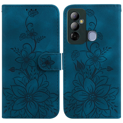 Lily Embossed Leather Phone Case, For Tecno Pova 5 Pro, For Tecno Pova Neo 3, For Tecno Pova 5, For Tecno Camon 20 Premier 5G, For Tecno Camon 20 Pro 5G, For Tecno Camon 20 Pro 4G / Camon 20, For Tecno Spark 10 5G, For Tecno Spark 10 4G / Spark 10C    ...