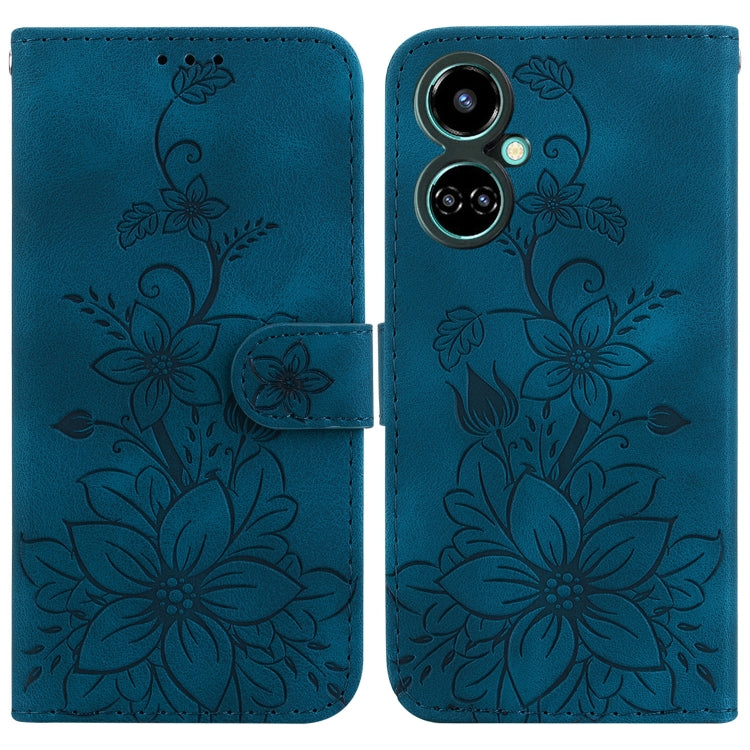 Lily Embossed Leather Phone Case, For Tecno Camon 19, For Tecno Camon 19 Neo, For Tecno Pova 3 / LE7, For Tecno Camon 18i, For Tecno Spark Go 2022 / Spark 8C, For Tecno Spark 8 Pro, For Tecno Pova Neo / LE6, For Tecno Camon 18 / 18 P                   ...