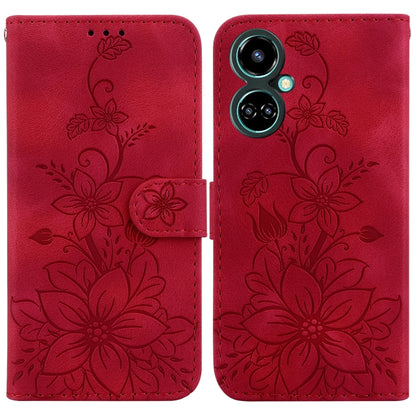 Lily Embossed Leather Phone Case, For Tecno Camon 19, For Tecno Camon 19 Neo, For Tecno Pova 3 / LE7, For Tecno Camon 18i, For Tecno Spark Go 2022 / Spark 8C, For Tecno Spark 8 Pro, For Tecno Pova Neo / LE6, For Tecno Camon 18 / 18 P                   ...