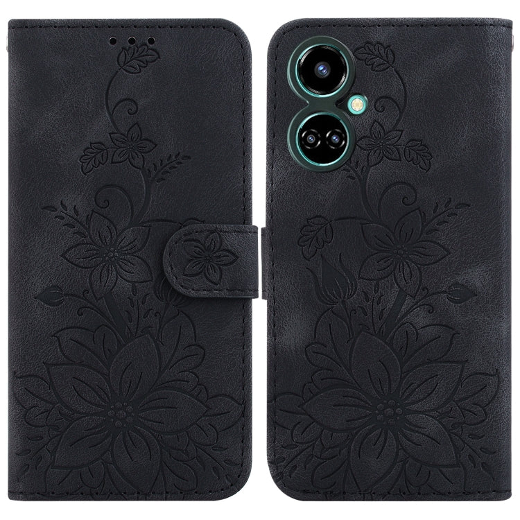 Lily Embossed Leather Phone Case, For Tecno Camon 19, For Tecno Camon 19 Neo, For Tecno Pova 3 / LE7, For Tecno Camon 18i, For Tecno Spark Go 2022 / Spark 8C, For Tecno Spark 8 Pro, For Tecno Pova Neo / LE6, For Tecno Camon 18 / 18 P                   ...